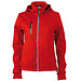 JAMES & NICHOLSON Damen Softshell-Jacke Maritime, rot/dunkelblau/weiß, M