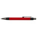 PENKO® Metall-Kugelschreiber Serio, blaue Mine, rot