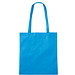 Vliestasche Textile mit langen Henkeln, hellblau