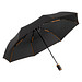 FARE® Automatik Taschenschirm Stylo, schwarz/orange