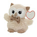Plüschfigur-Eule