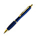 LANCE® Metall-Kugelschreiber Chicago, blaue Mine, gold,blau