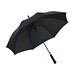 FARE® Automatik-Stockschirm Colorline, schwarz/euroblau