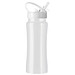 Metall-Trinkflasche Energy, ohne Trinkhalm, 600 ml, weiß