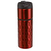 Metall-Isolierbecher Modern, 400 ml, rot-Metallic