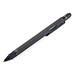 TROIKA® Construction-Pen, schwarze Mine, mattschwarz-gold