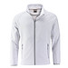 JAMES & NICHOLSON Herren Softshell-Jacke Promo, weiß, M