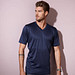 JAMES & NICHOLSON Herren Funktions T-Shirt Active, dunkelblau, M