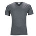 JAMES & NICHOLSON Herren Funktions T-Shirt Active, grau-meliert, XL
