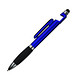 PENKO® Kugelschreiber 4in1 Santiago, blaue Mine, blau-metallic