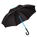 FARE® Stockschirm Laser, schwarz,blau