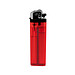 Feuerzeug Burn, rot-transparent