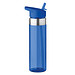 Trinkflasche Trend, 650 ml, blau/transparent