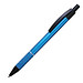 PENKO® Metall-Kugelschreiber Mallorca, blaue Mine, blau-metallic