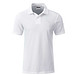 JAMES & NICHOLSON Herren Poloshirt Basic Bio BW, weiß, L