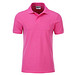 JAMES & NICHOLSON Herren Poloshirt Basic Bio BW, pink, L