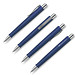 FABER-CASTELL Kugelschreiber Poly Ball Recycled, dunkelblau/silber