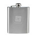 Flachmann Hunter, 200 ml, silber