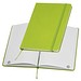 A5 Notizbuch aus Recyclingpapier , apfelgrün