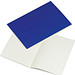 A5 Notizbuch mit karierten Blättern, blau