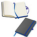 Notizbuch BlackLine, DIN A6, liniert, schwarz/blau