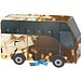 Adventskalender Bus, share Schokotäfelchen, Gold-Paket