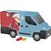 Adventskalender Transporter, Ritter SPORT Schokowürfel, Little Santa