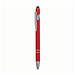 Metall-Touch-Kugelschreiber rot metallic