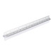 XD COLLECTION Aluminium-Lineal, 30 cm, silber