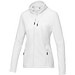 Amber GRS recycelte Fleecejacke für Damen, weiß, M