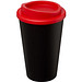 Americano® 350 ml Isolierbecher, schwarz/rot