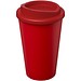 Americano® Eco 350 ml recycelter Becher, rot