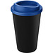 Americano Eco recycelter Becher, 350 ml, schwarz/Mid Blue