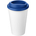 Americano® Eco 350 ml recycelter Becher, weiß/Mid Blue