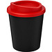 Americano Espresso Isolierbecher, 250 ml, schwarz,rot