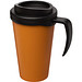 Americano Grande Isolierbecher, 350 ml, orange,schwarz