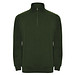 Aneto Pullover mit Viertelreißverschluss, dunkelgrün, S