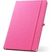 ANNE. A5 Notizbuch aus recyceltem Polyester (100% rPET) mit linierten Seiten, Rosa