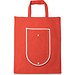 ARLON. Faltbare Einkaufstasche aus Non-woven (80 g/m²), Rot