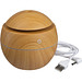 Aroma Luftbefeuchter mit farbwechsendem LED Licht, braun