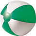 Aufblasbarer Wasserball aus PVC, Grün/weiß