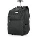 AVENIR. Laptop-Trolley-Rucksack 17'' aus 1680D und 300D Polyester, Schwarz