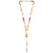 Balta Sublimation Lanyard mit Schnapp- und Sicherheitsverschluss, weiss, 15mm