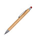 LANCE® Bambus-Touch-Kugelschreiber  Sapporo, rot