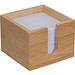 Bambus Zettelbox NATALINA, beige