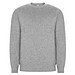 Batian Sweatshirt mit Rundhalsausschnitt Unisex, Marl Grey, M