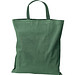 Baumwolltasche mit kurzen Henkeln, anthrazit