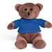 BEAR. Teddybär Plüschtier mit T-Shirt, Königsblau