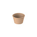 Kaffeebecher ToGo, 100 ml, beständiges braun