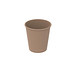 Kaffeebecher ToGo, 200 ml, beständiges braun